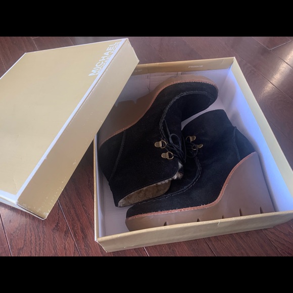 Michael Kors Wedge Bootie - Picture 2 of 5
